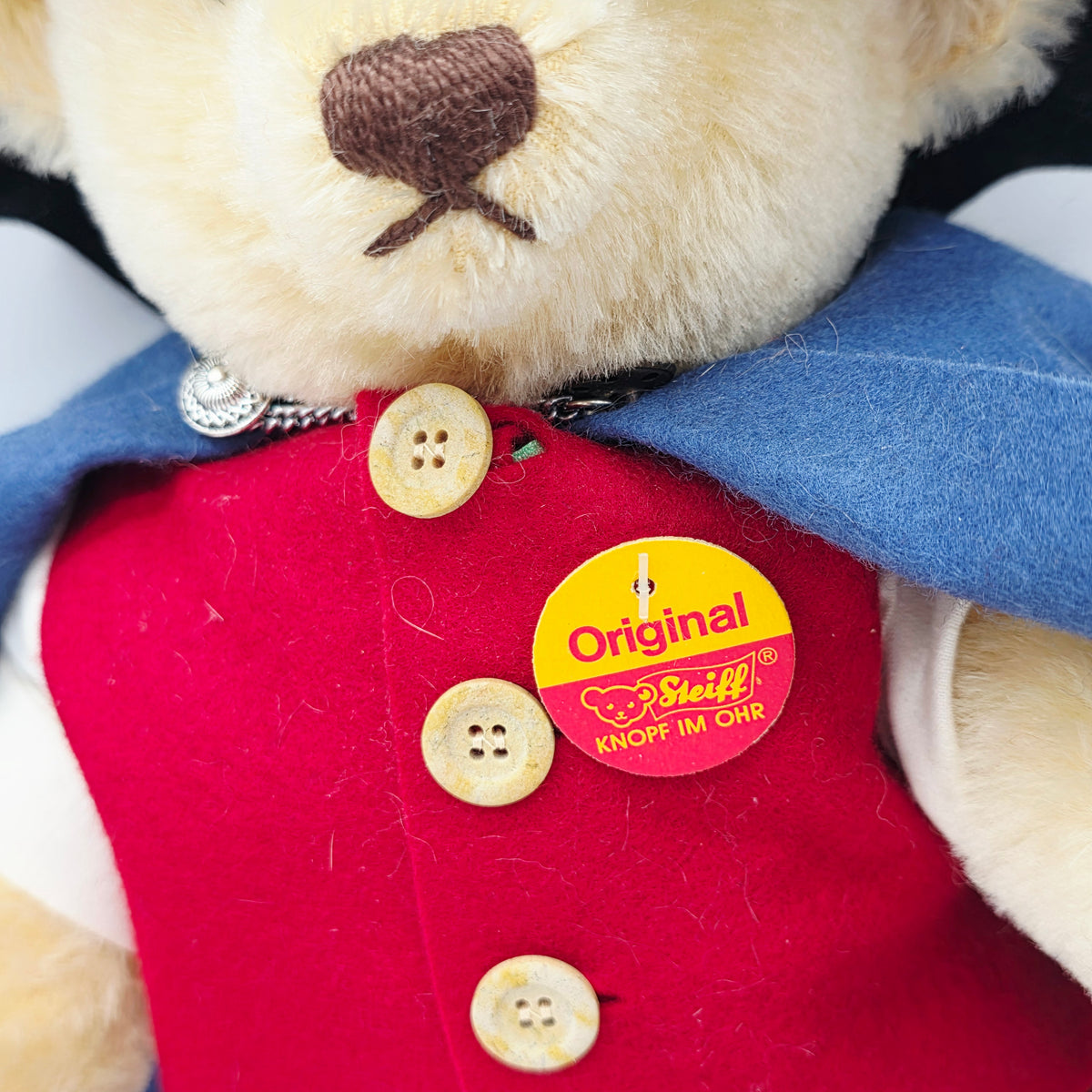 Steiff 670107 Heideschäfer Teddybär Deutschland-Bär 35 cm Jahr 1997