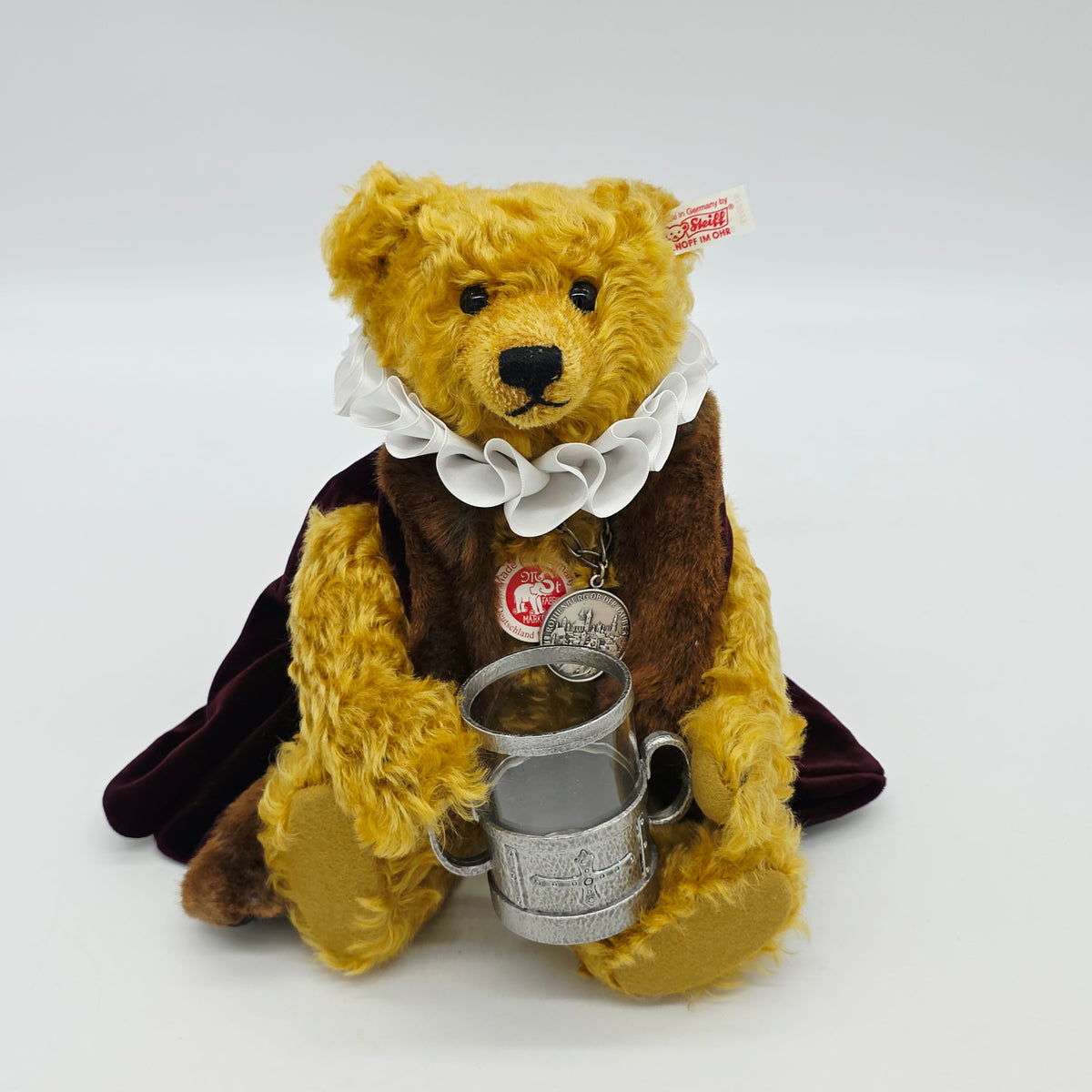 Steiff 672033 Meistertrunk Teddybär 28 cm Jahr 2005 Mohair limitiert