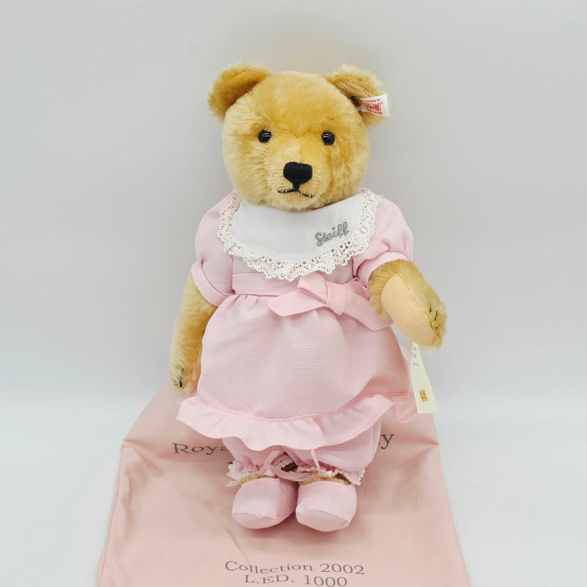Steiff 675751 Royal Baby Teddy 100 Years Jahr 2002 limitiert