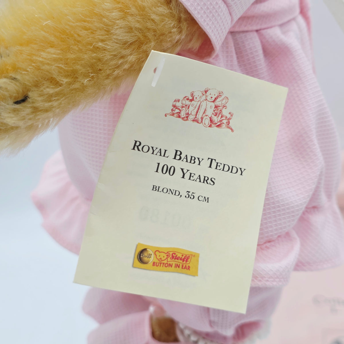 Steiff 675751 Royal Baby Teddy 100 Years Jahr 2002 limitiert