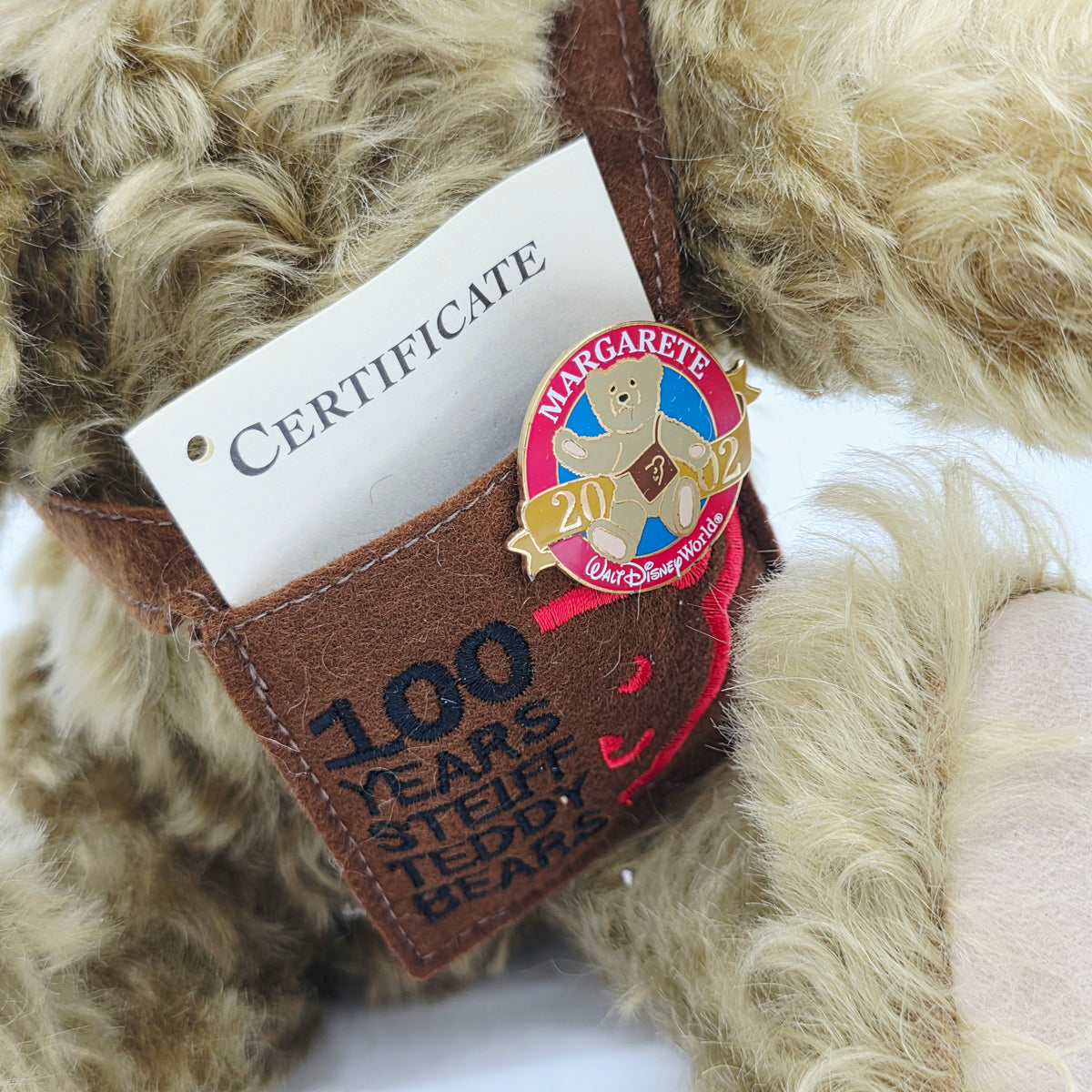 Steiff 680229 Margarte Teddybär 30 cm Disney Convention 2002 limitiert