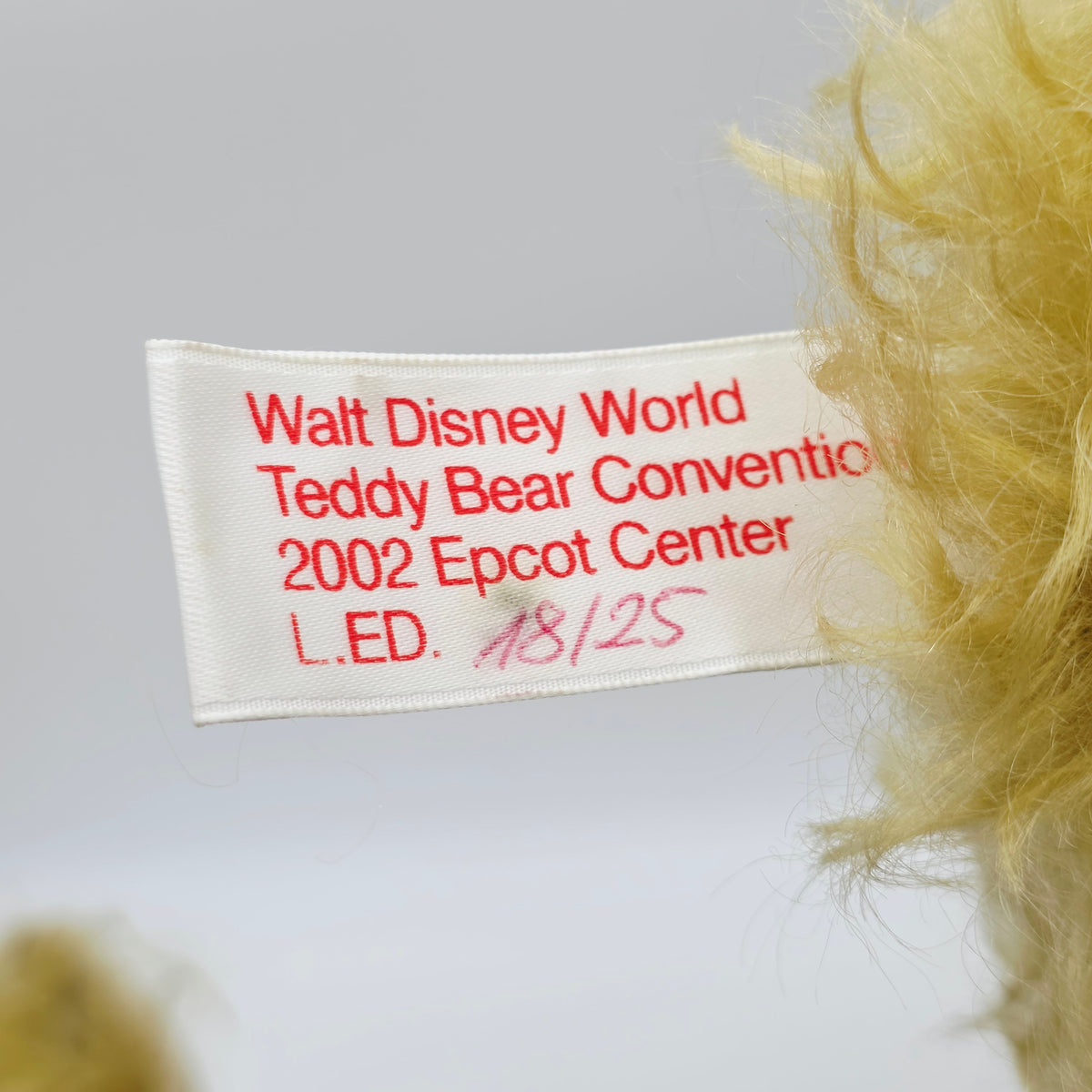 Steiff 680236 Margarete Teddybär 60 m Disney Convention 2002 limitiert 25 Stück