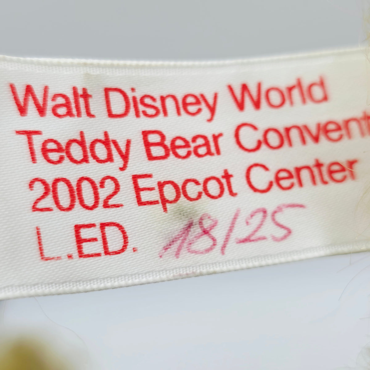 Steiff 680236 Margarete Teddybär 60 m Disney Convention 2002 limitiert 25 Stück