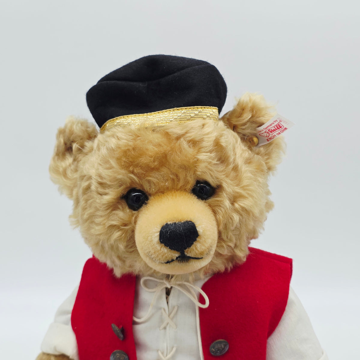 Steiff 994821 Bernhard der Postbräu Teddybär blond 34 cm
