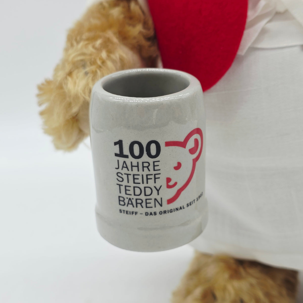 Steiff 994821 Bernhard der Postbräu Teddybär blond 34 cm
