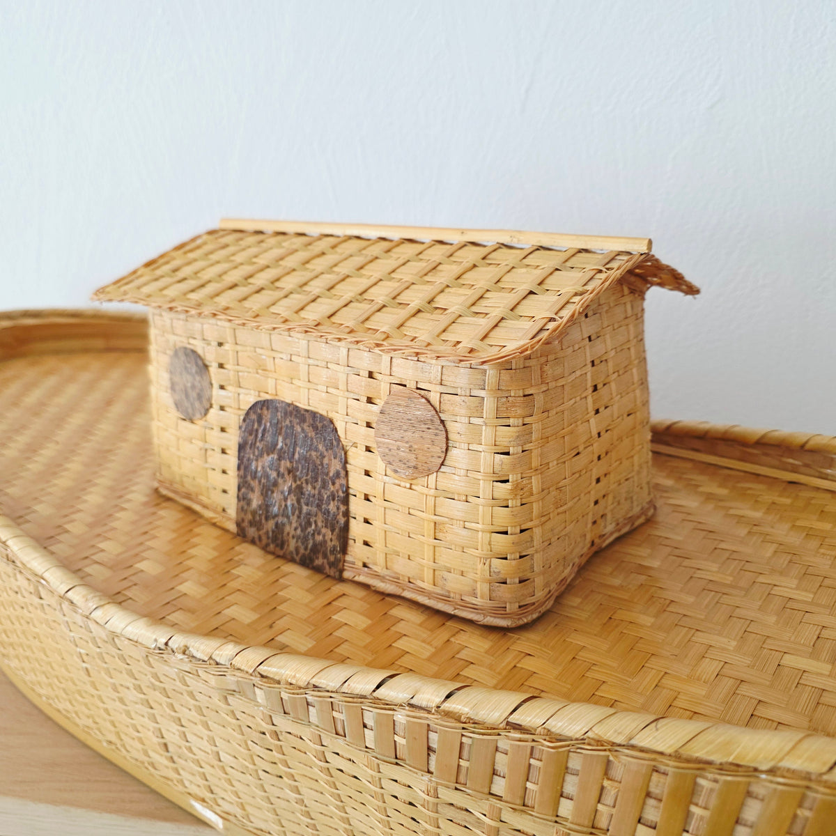 Steiff Arche Noah Schoff als Dekorationsobjekt ohne Teddybären und Tiere
