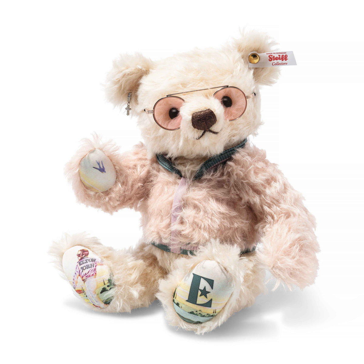 Steiff 355882 Steiff Rocks! Teddybär Elton John 28 cm