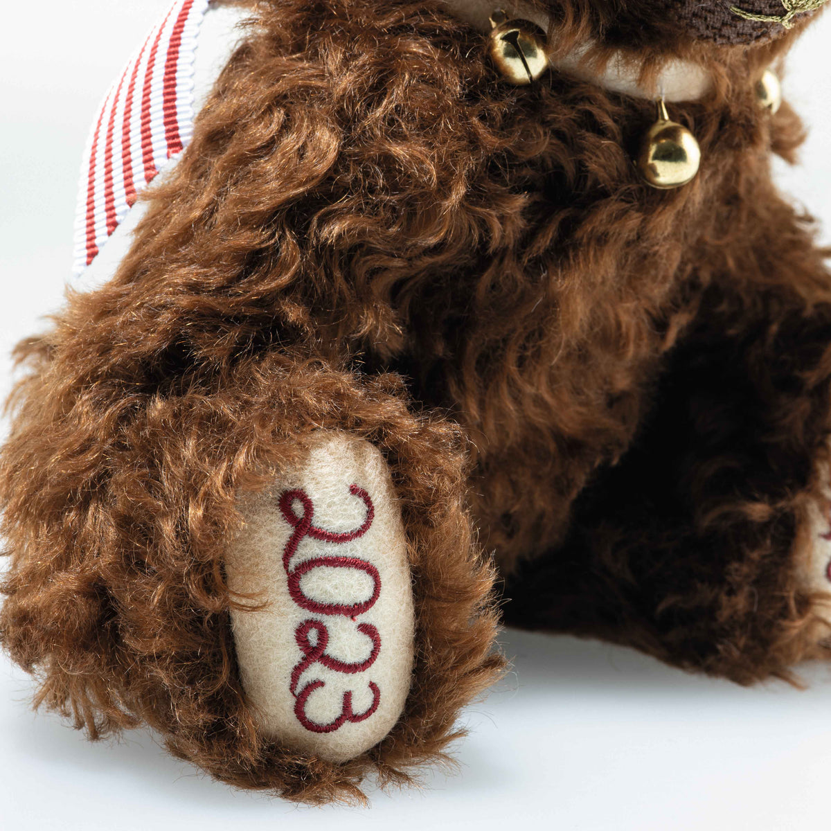Steiff 679339 Little Santa Teddybär Bell 2023 Weihnachten