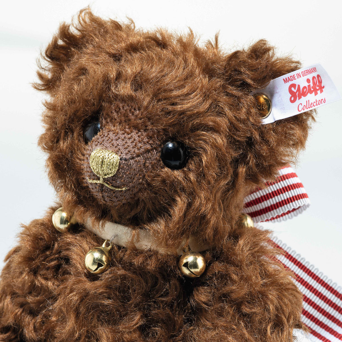 Steiff 679339 Little Santa Teddybär Bell 2023 Weihnachten