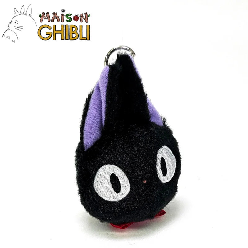 Studio Ghibli Jiji Geldbörse Plüschfigur 9 cm Kikis kleiner Lieferservice