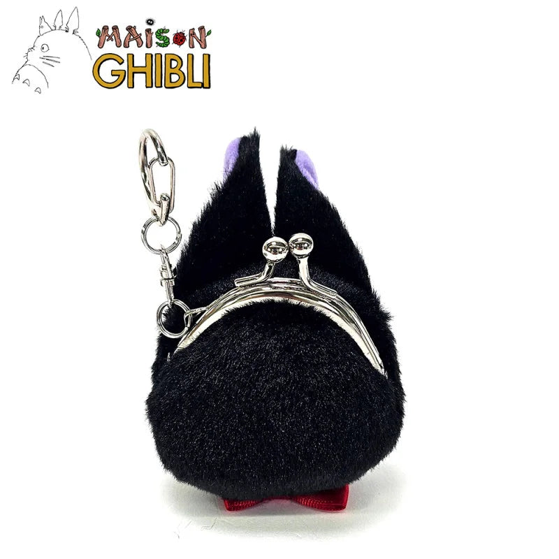 Studio Ghibli Jiji Geldbörse Plüschfigur 9 cm Kikis kleiner Lieferservice
