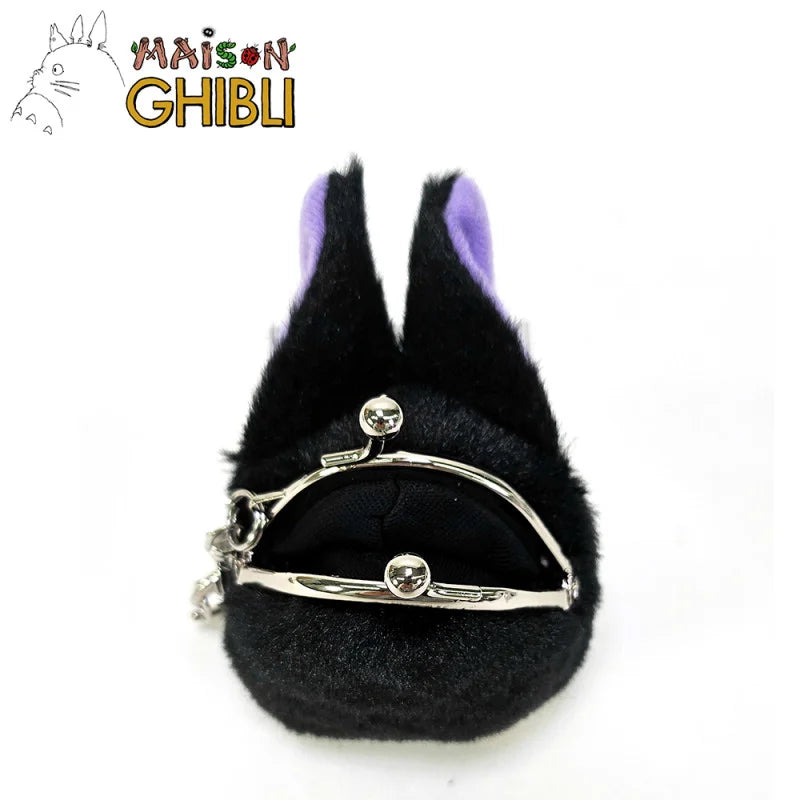 Studio Ghibli Jiji Geldbörse Plüschfigur 9 cm Kikis kleiner Lieferservice